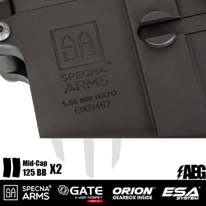 Specna Arms SA-E20 EDGE™ Airsoft Tüfeği – Siyah