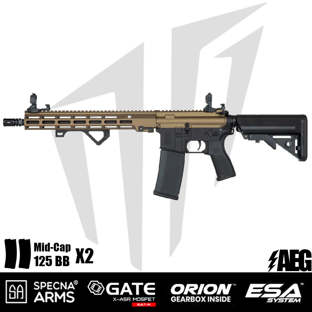 Specna Arms SA-E22 EDGE™ Airsoft Tüfeği – Tan/Siyah