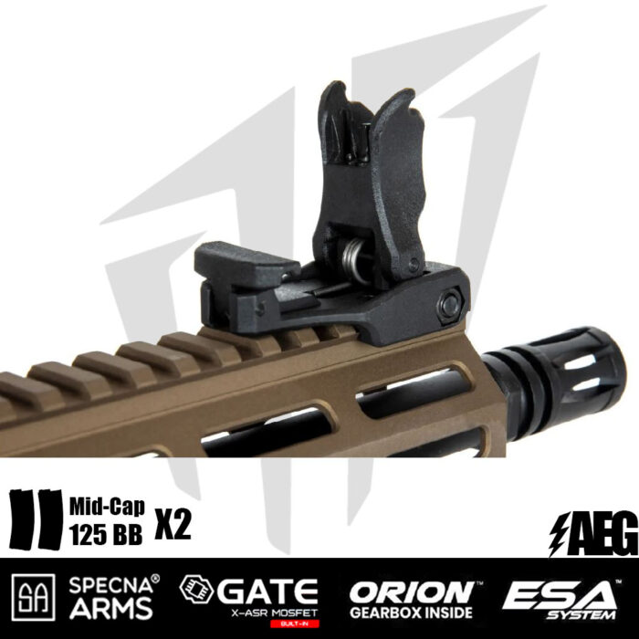 Specna Arms SA-E22 EDGE™ Airsoft Tüfeği – Tan/Siyah