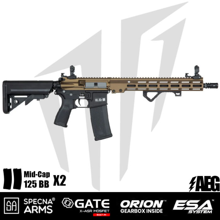 Specna Arms SA-E22 EDGE™ Airsoft Tüfeği – Tan/Siyah