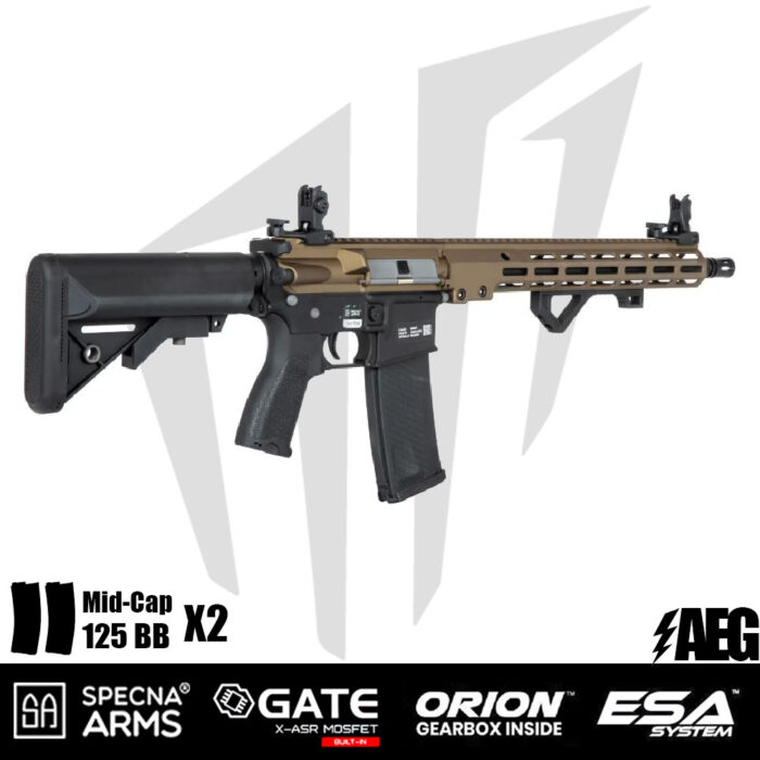 Specna Arms SA-E22 EDGE™ Airsoft Tüfeği – Tan/Siyah