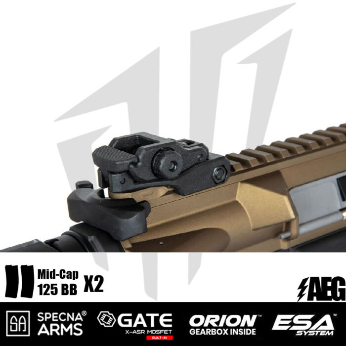 Specna Arms SA-E22 EDGE™ Airsoft Tüfeği – Tan/Siyah