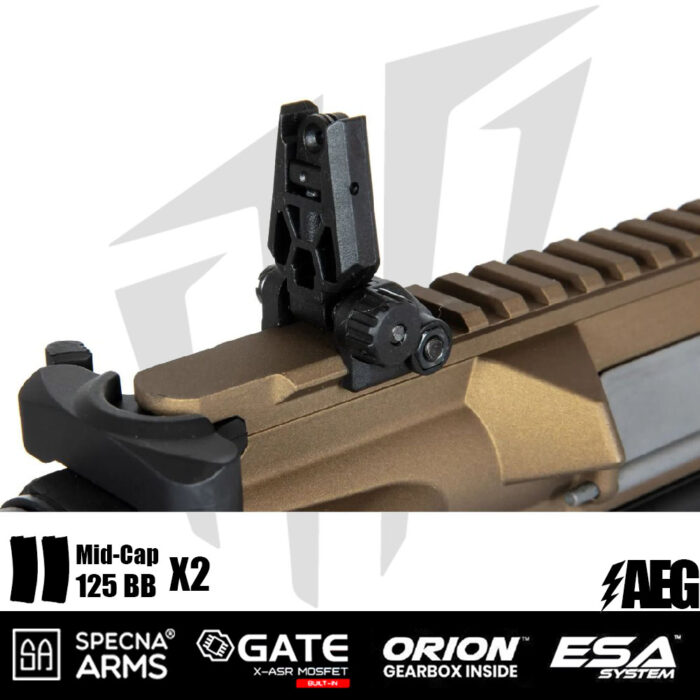 Specna Arms SA-E23 EDGE™ Airsoft Tüfeği – Tan/Siyah