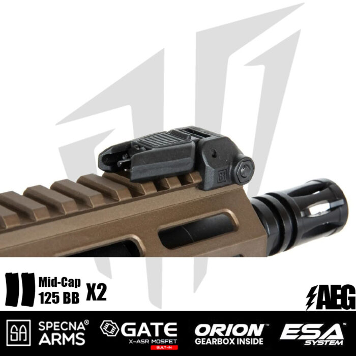 Specna Arms SA-E23 EDGE™ Airsoft Tüfeği – Tan/Siyah