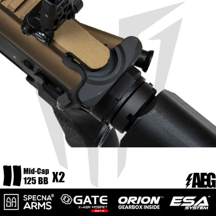 Specna Arms SA-E23 EDGE™ Airsoft Tüfeği – Tan/Siyah