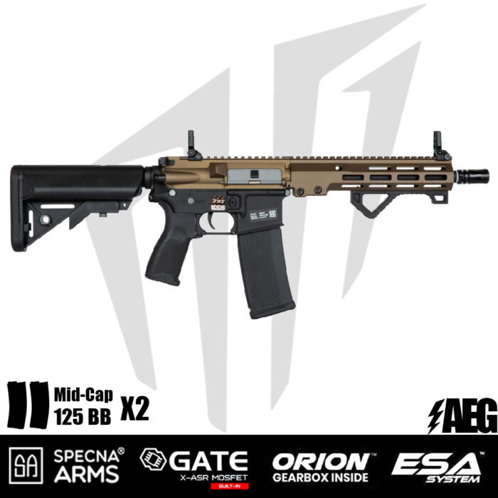 Specna Arms SA-E23 EDGE™ Airsoft Tüfeği – Tan/Siyah