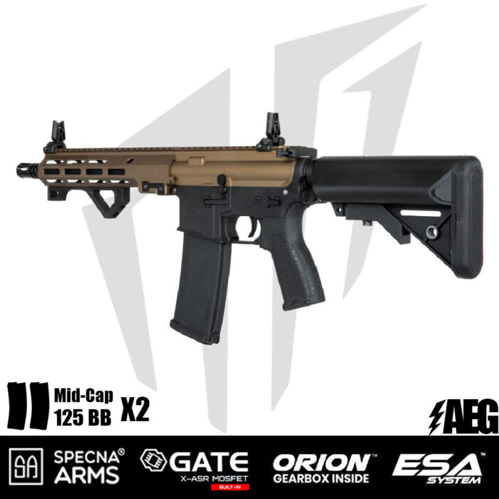 Specna Arms SA-E23 EDGE™ Airsoft Tüfeği – Tan/Siyah