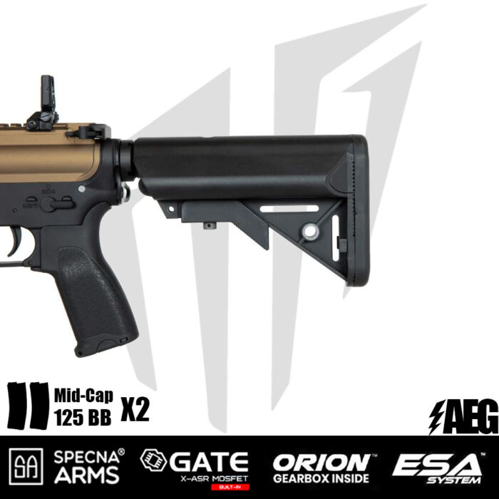 Specna Arms SA-E23 EDGE™ Airsoft Tüfeği – Tan/Siyah