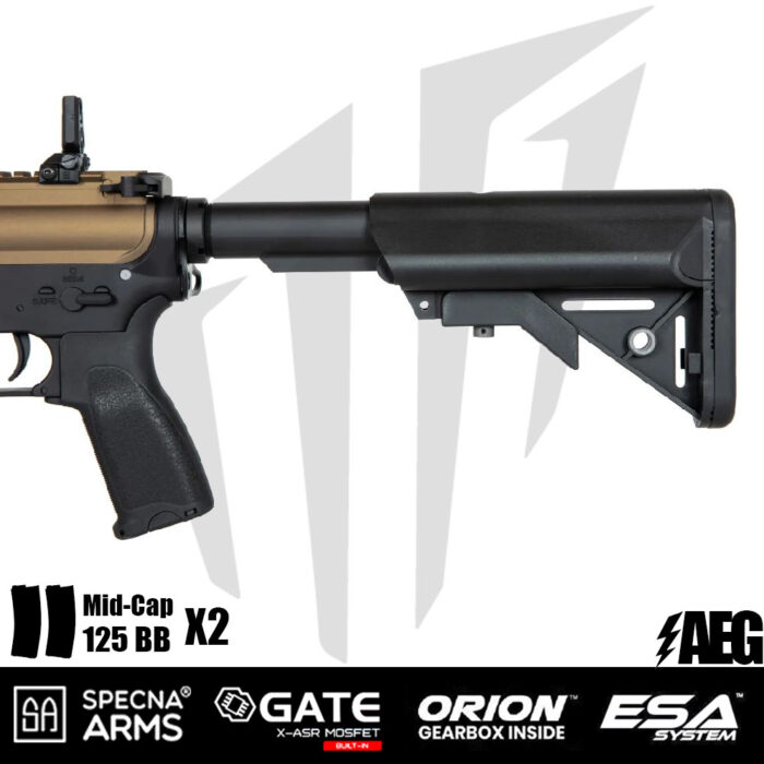Specna Arms SA-E23 EDGE™ Airsoft Tüfeği – Tan/Siyah