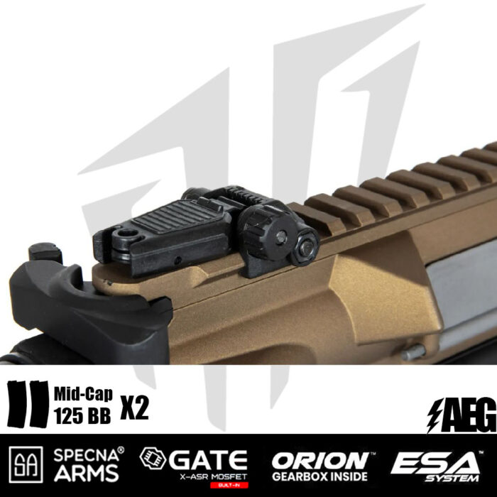 Specna Arms SA-E23 EDGE™ Airsoft Tüfeği – Tan/Siyah