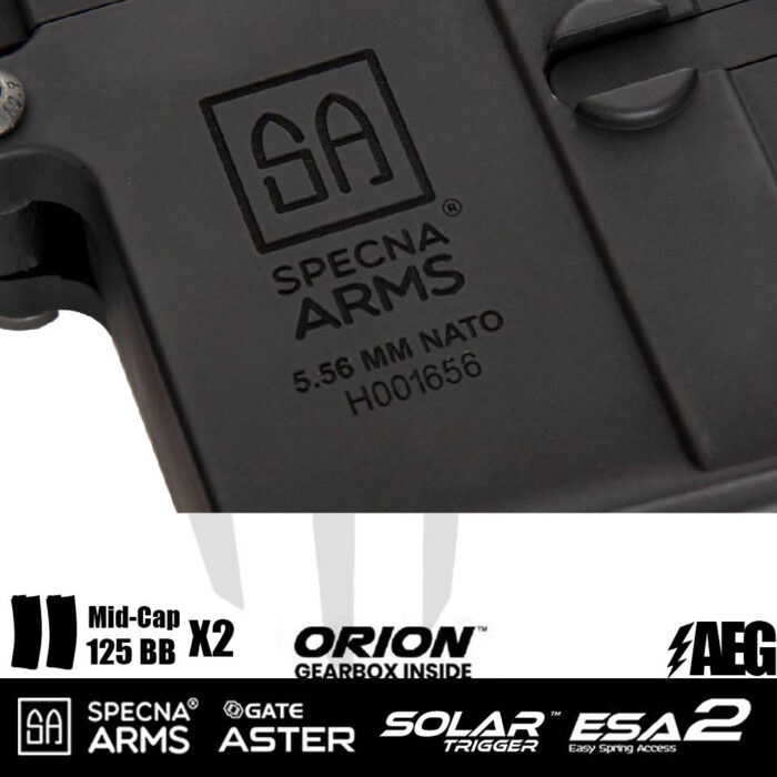 Specna Arms SA-H23 EDGE 2.0™ Airsoft Tüfeği - Siyah