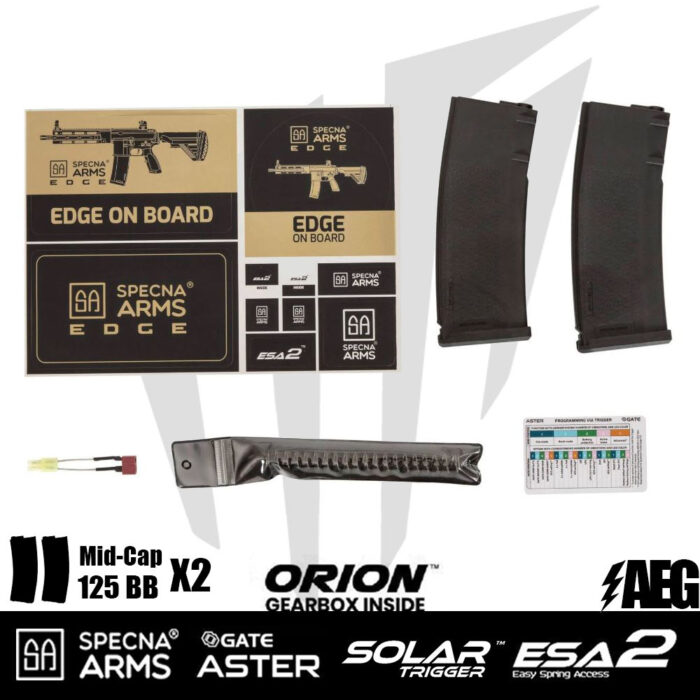 Specna Arms SA-H23 EDGE 2.0™ Airsoft Tüfeği - Siyah