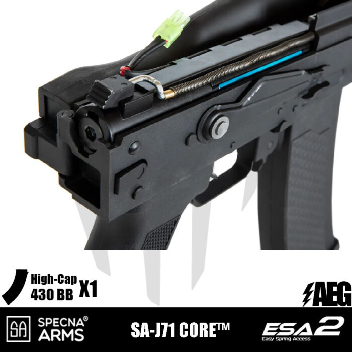 Specna Arms SA-J71 CORE™ Airsoft Tüfeği – Siyah