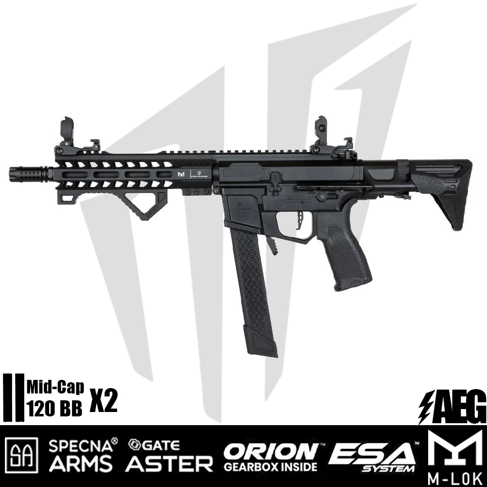 Specna Arms SA-X02 EDGE 2.0 Airsoft Tüfeği – Siyah