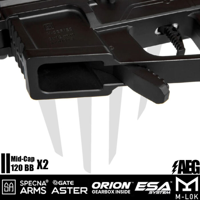Specna Arms SA-X02 EDGE 2.0 Airsoft Tüfeği – Siyah