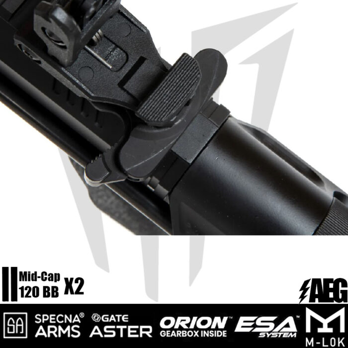 Specna Arms SA-X02 EDGE 2.0 Airsoft Tüfeği – Siyah