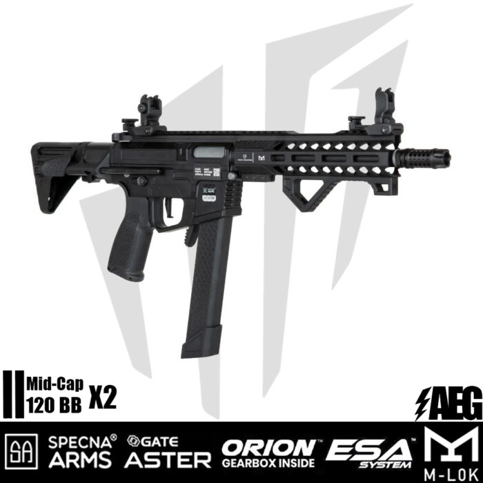 Specna Arms SA-X02 EDGE 2.0 Airsoft Tüfeği – Siyah