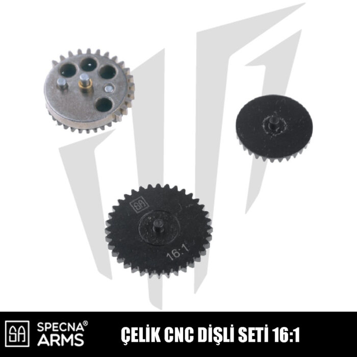 Specna Arms Çelik 16:1 CNC Dişli Seti