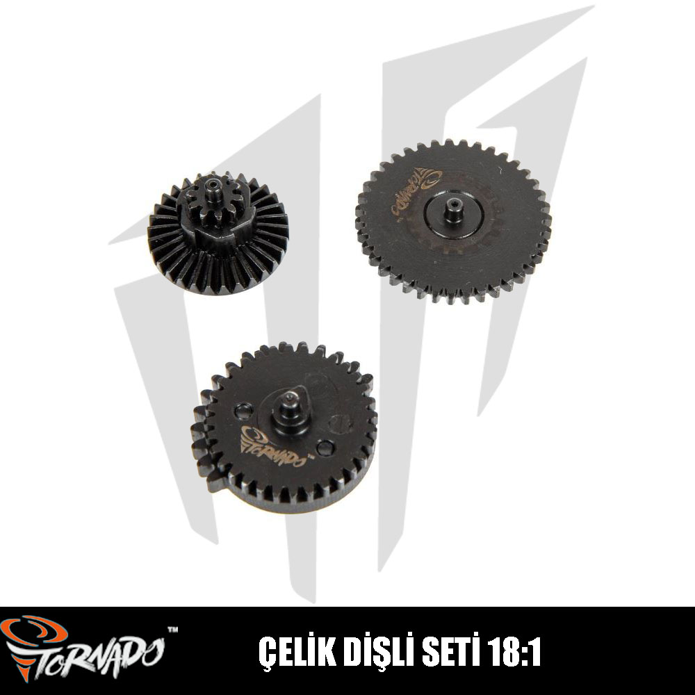 Tornado Çelik Dişli Seti 18:1