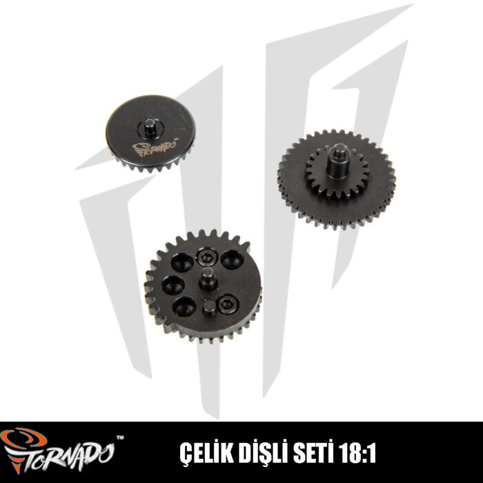 Tornado Çelik Dişli Seti 18:1