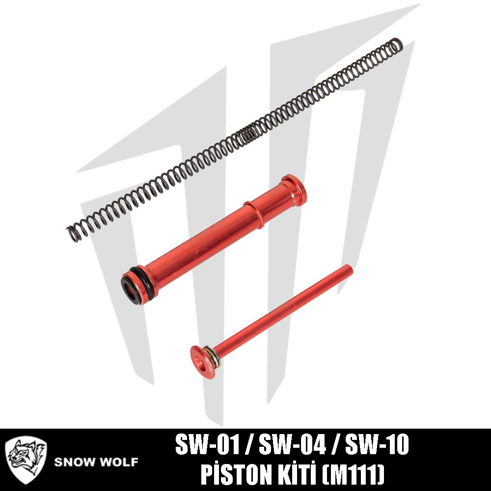 Snow Wolf SW-01 / SW-04 / SW-10 Airsoft Tüfekleri için Piston Kiti (M111)