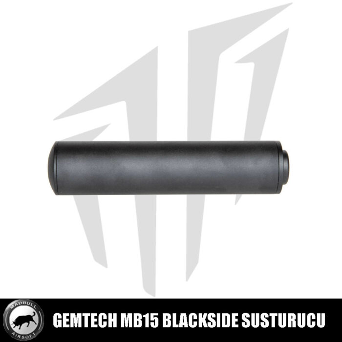 Mad Bull Gemtech MB15 Blackside Susturucu
