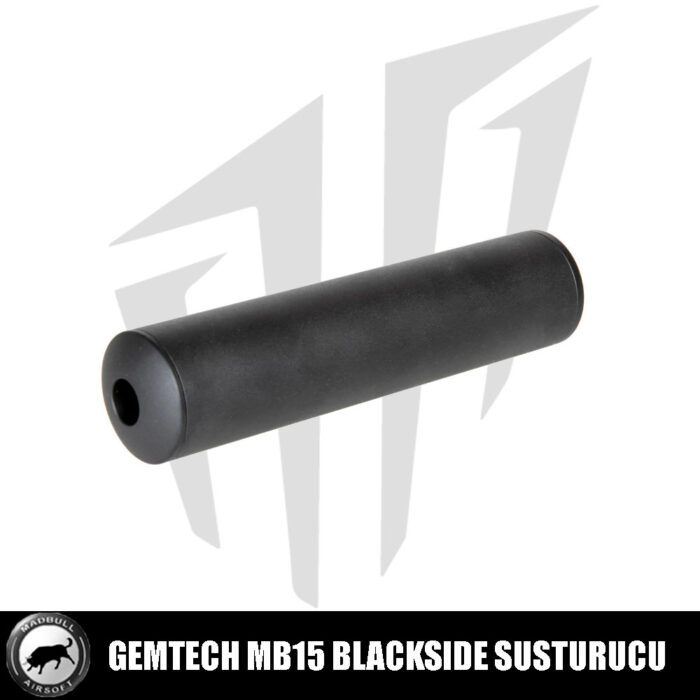 Mad Bull Gemtech MB15 Blackside Susturucu