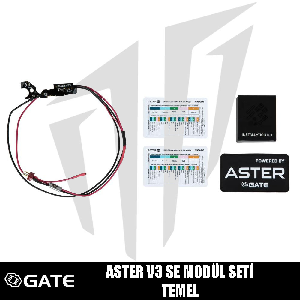 Gate Aster V3 Se Elektronik Tetik Modülü Seti – Temel