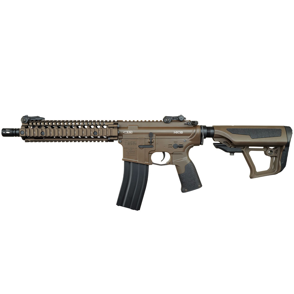 ICS Airsoft EMG X Daniel Defense MK18 S3 Airsoft Tüfeği – Coyote