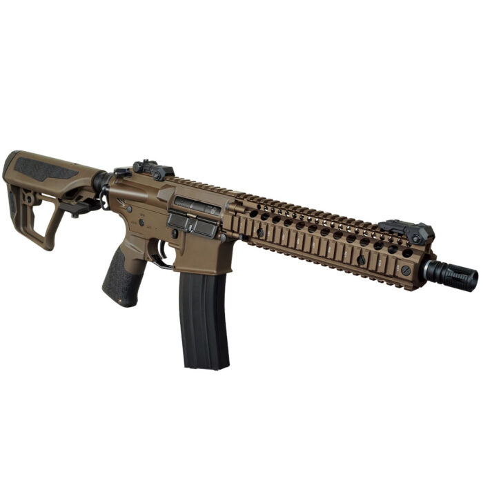 ICS Airsoft EMG X Daniel Defense MK18 S3 Airsoft Tüfeği – Coyote