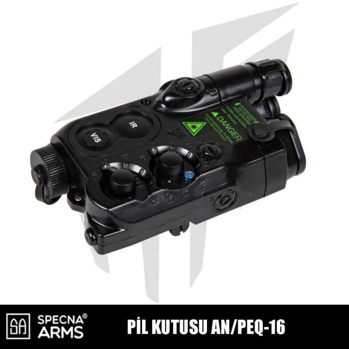 Specna Arms Pil Kutusu AN/PEQ-16 - Siyah
