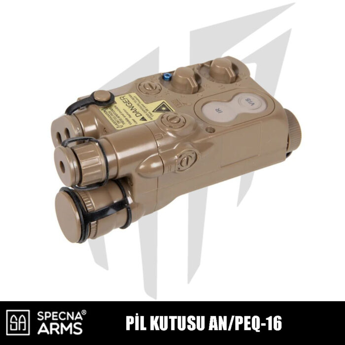 Specna Arms Pil Kutusu AN/PEQ-16 – Tan