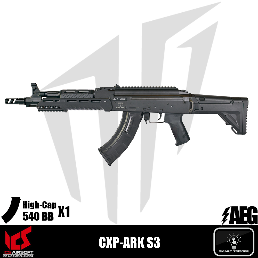 ICS Airsoft CXP-ARK S3 Airsoft Tüfeği – Siyah