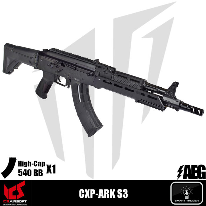 ICS Airsoft CXP-ARK S3 Airsoft Tüfeği – Siyah