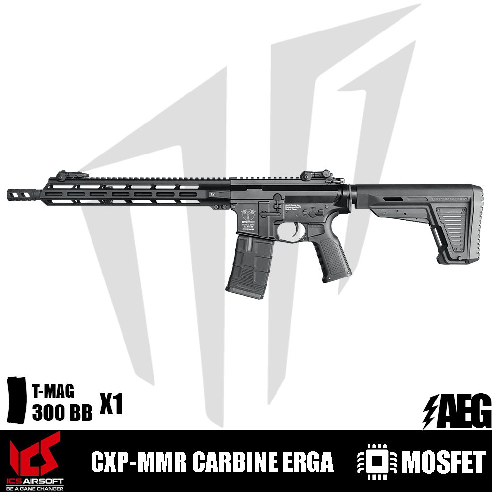 ICS Airsoft CXP-MMR Carbine Ergo Airsoft Tüfeği – Siyah