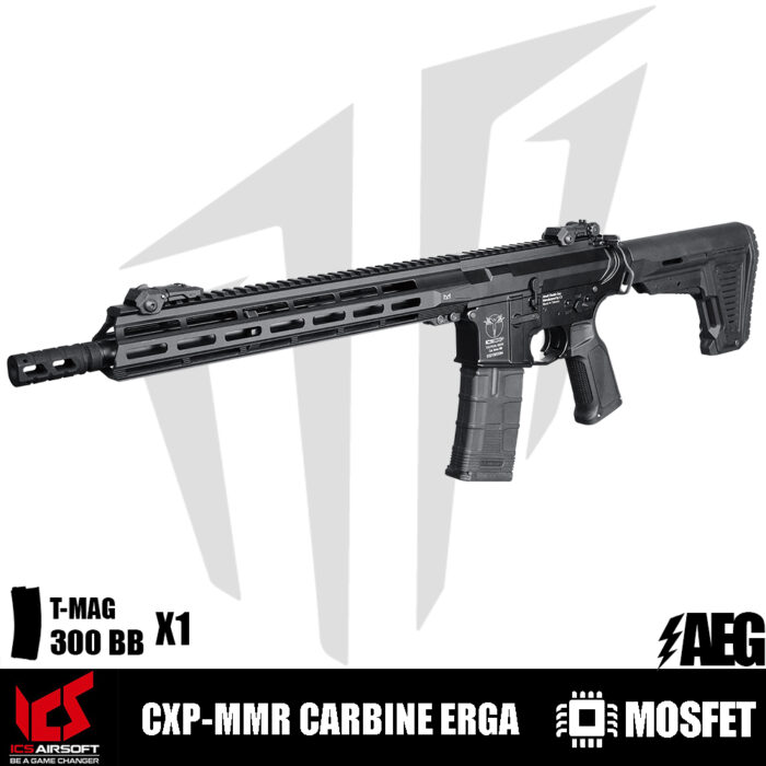 ICS Airsoft CXP-MMR Carbine Ergo Airsoft Tüfeği – Siyah