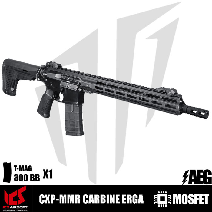 ICS Airsoft CXP-MMR Carbine Ergo Airsoft Tüfeği – Siyah