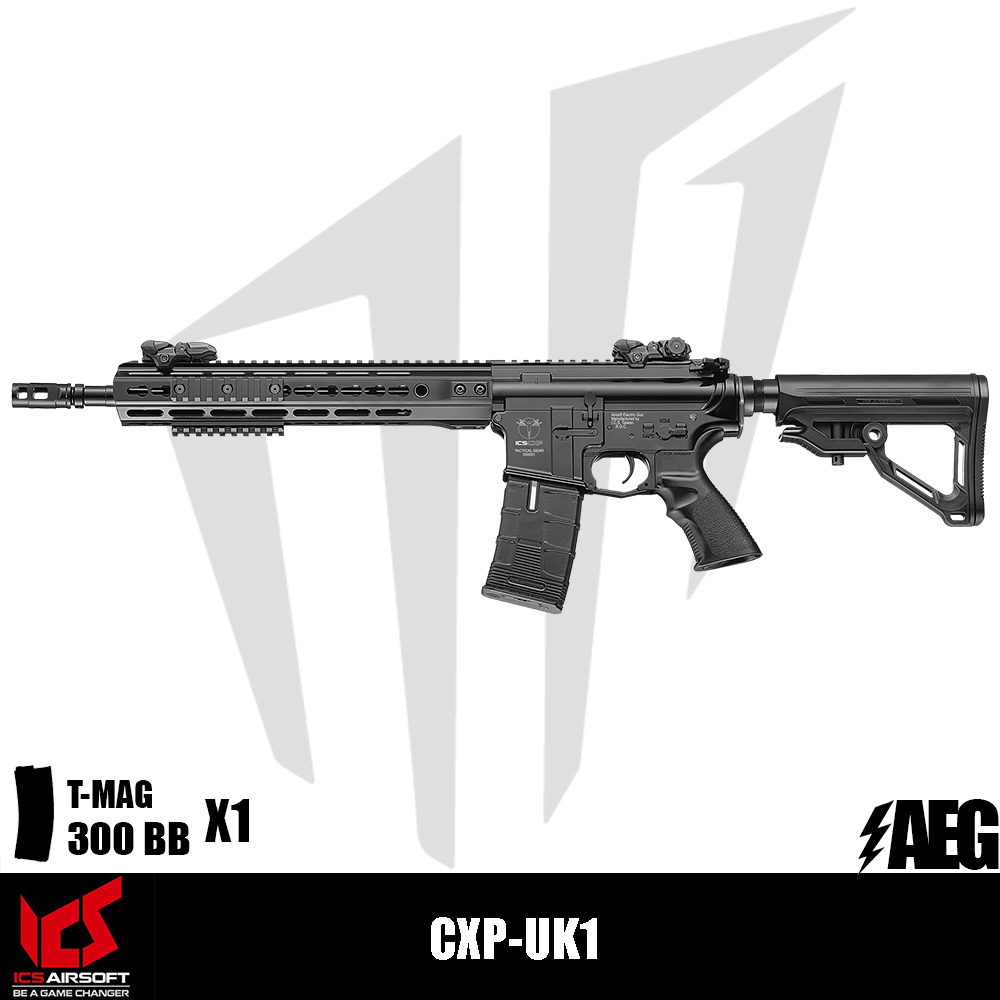 ICS Airsoft CXP-UK1 Airsoft Tüfeği – Siyah