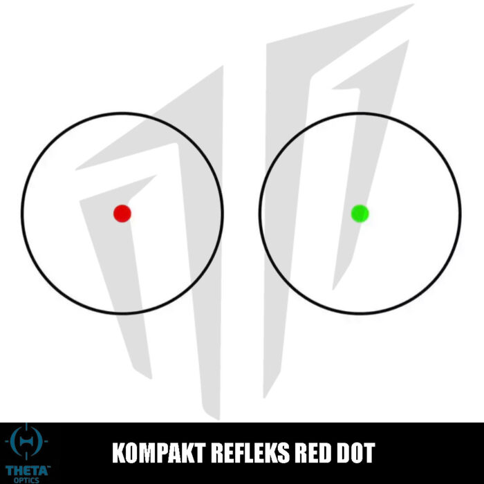 Theta Optıcs Kompakt Refleks Red Dot - Siyah