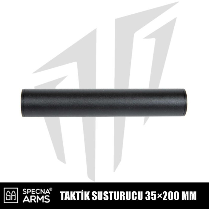 Specna Arms Taktik Susturucu Standart 35×200 – Siyah
