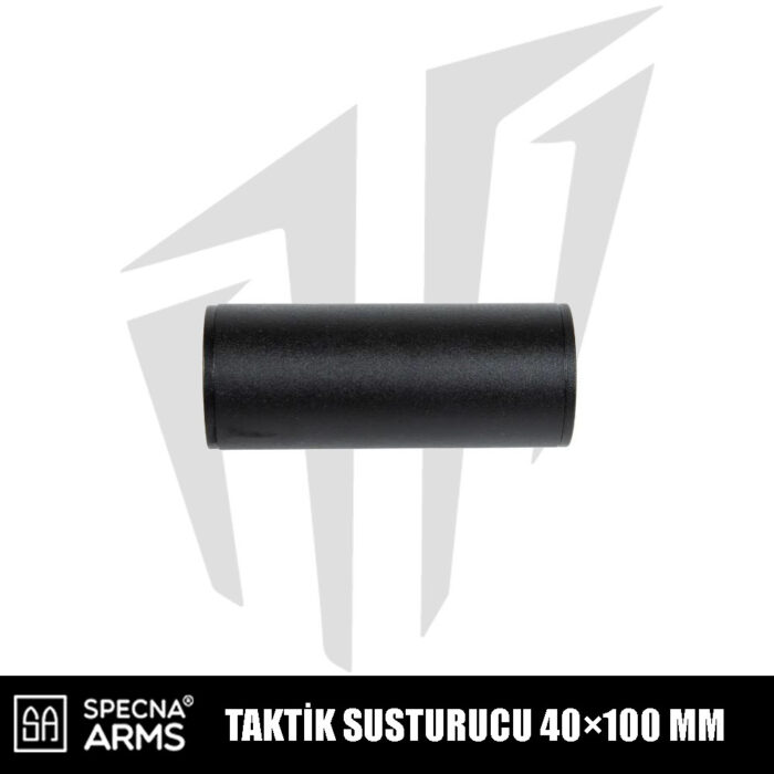 Specna Arms Taktik Susturucu Standart 40×100 – Siyah
