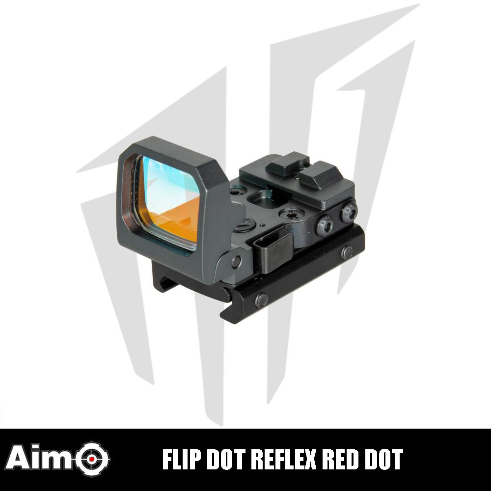 Aim Flip Dot Reflex Red Dot - Siyah
