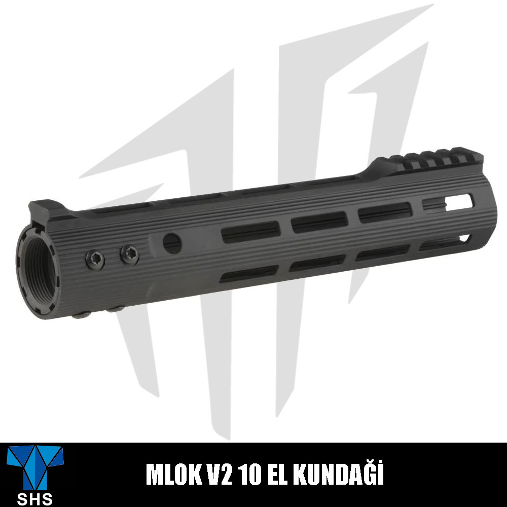 SHS MLOK V2 10 El Kundaği - Siyah