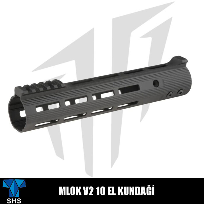 SHS MLOK V2 10 El Kundaği - Siyah