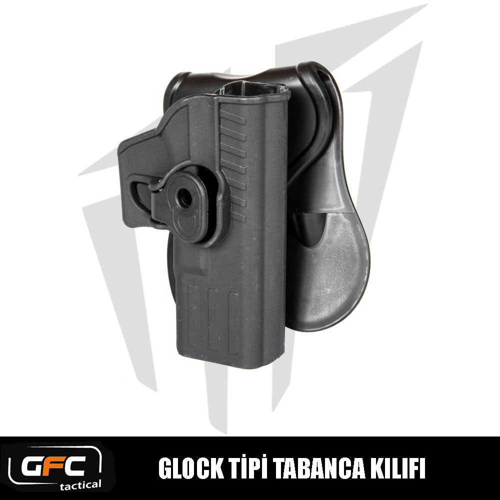 GFC Tactical Glock Airsoft Tabancaları İçin Tabanca Kılıfı - Siyah