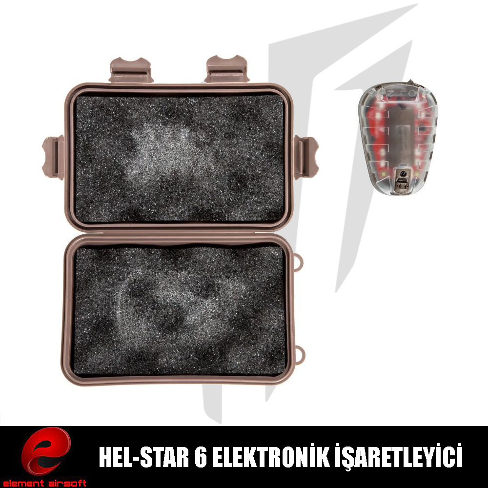 Element Airsoft HEL-STAR 6 Elektronik İşaretleyici – Tan – Kırmızı Element Airsoft HEL-STAR 6 Elektronik İşaretleyici – Tan – Kırmızı