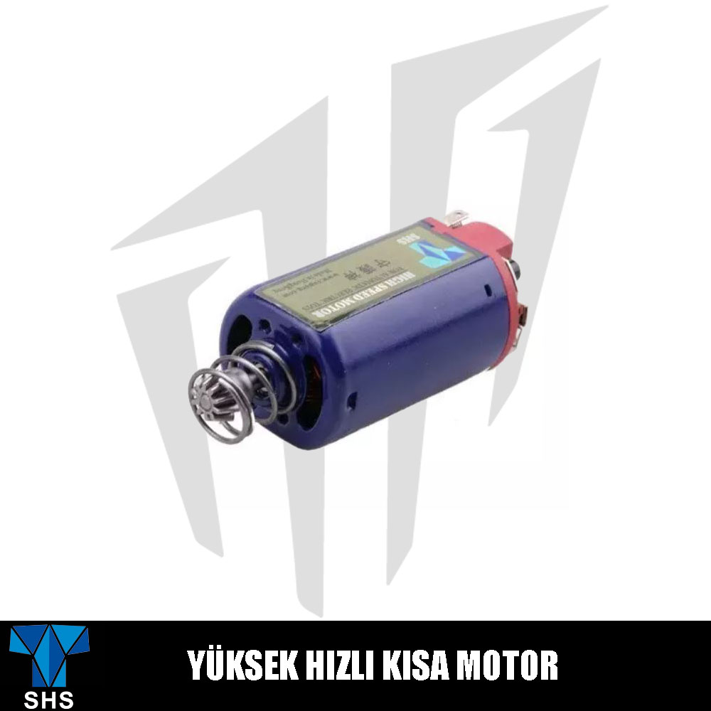 SHS Yüksek Hızlı Kısa Motor