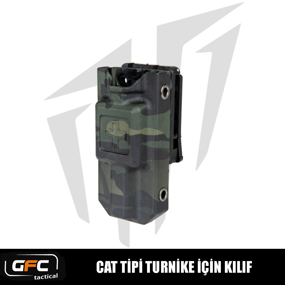 GFC Tactical CAT Tipi Turnike İçin Kılıf – MultiCam Siyah