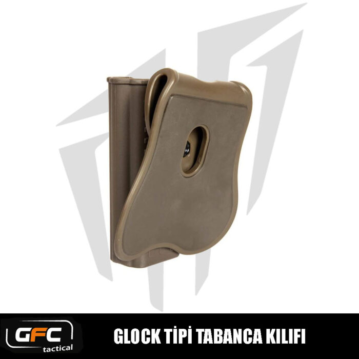 GFC Tactical Glock Airsoft Tabancaları İçin Tabanca Kılıfı – Tan