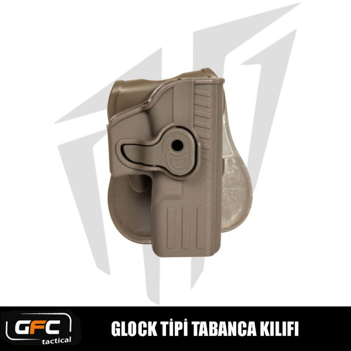 GFC Tactical Glock Airsoft Tabancaları İçin Tabanca Kılıfı – Tan